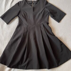 Elegant Black Midi Dress